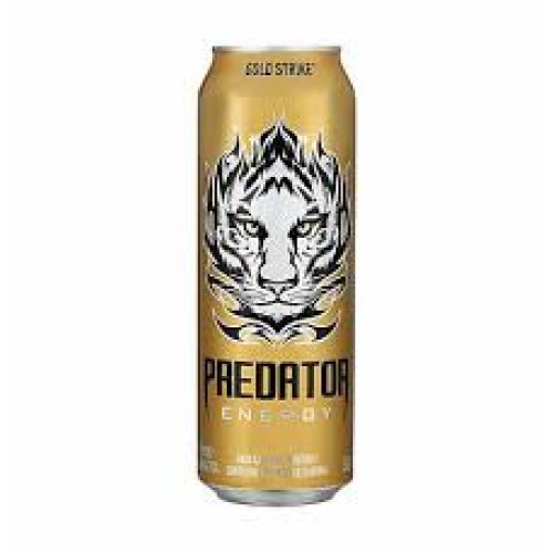 PREDATOR 6X4X500ML GOLD STRIKE  ENERGY
