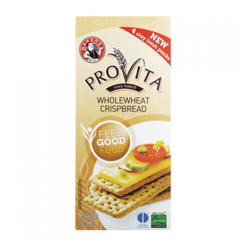 BAKERS PROVITA 12X250G W/W CRISPBREAD