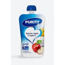 PURITY POUCH 12X110ML BANANA,APPLE&Y