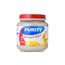 125ML PURITY JAR BANANA & YOGHURT +7