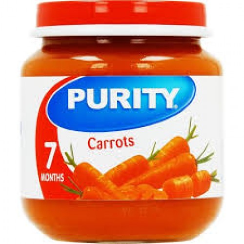 125ML PURITY CARROTS 7MONTHS+