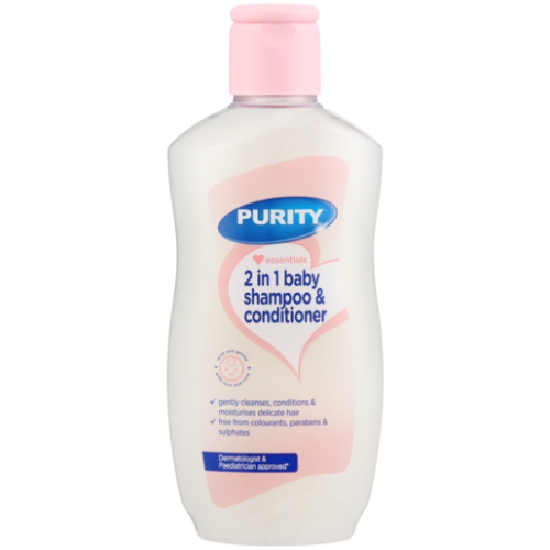 PURITY BABY 6X200ML 2IN1 SHAMPOO
