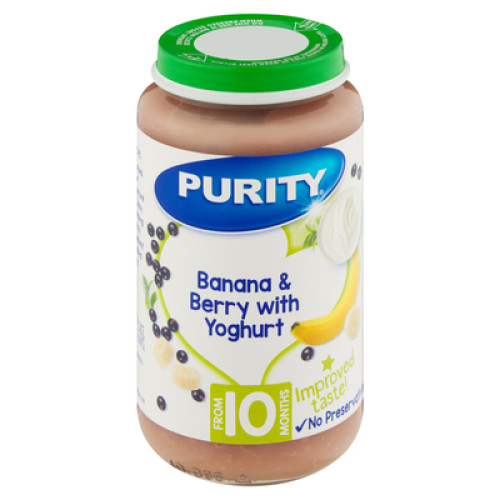 PURITY JAR 6X250ML BANANA & YOUNGBER