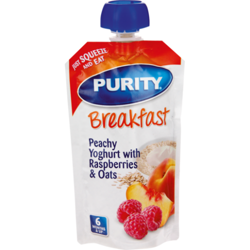 110ML PURITY BFAST PEACHYOG&RASP&amp