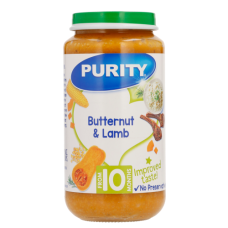 PURITY JAR 6X250ML BUTTERNUT & LAMB