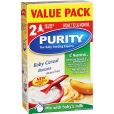 PURITY CEREAL 6X200G BABY BANANA 6-36MTH