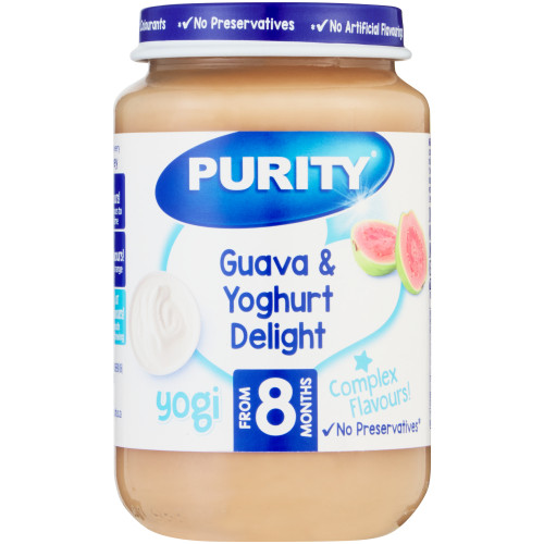 PURITY JAR 6X125ML GUAVAS & YOGHURT