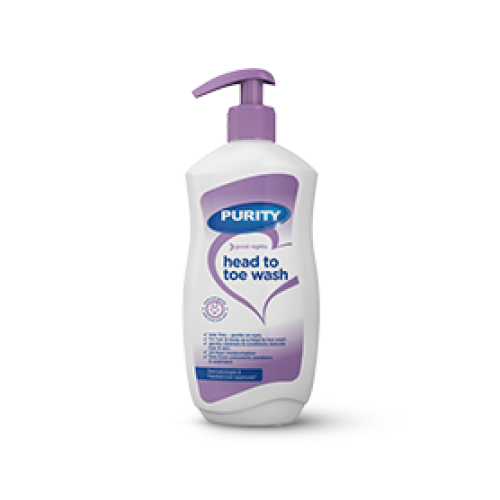 PURITY WASH 6X500ML HEAD TO TOE GOODNIGH