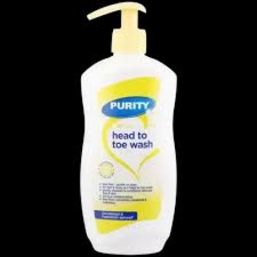 500ML PURITY BABY WASH HEAD TO TOE