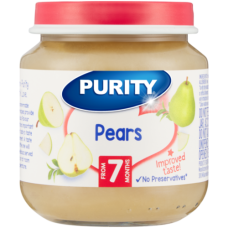 PURITY JAR 6X125ML FRUITI PEARS