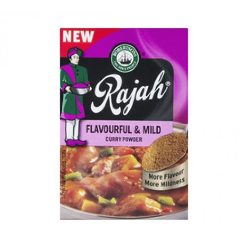 50G RAJAH FLAVOURFUL & MILD CURRY PO