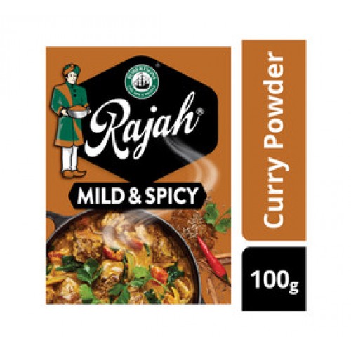100G RAJAH MILD & SPICY CURRY POWDER