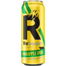 REBOOST 24X500ML PINEAPPLE SPIKE ENERGY