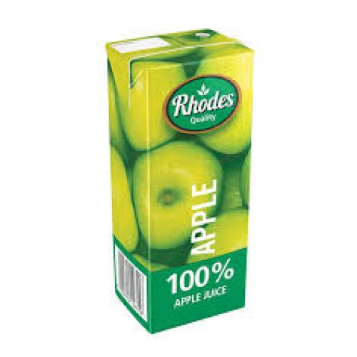 RHODES 6X200ML APPLE 100% FR/JUICE