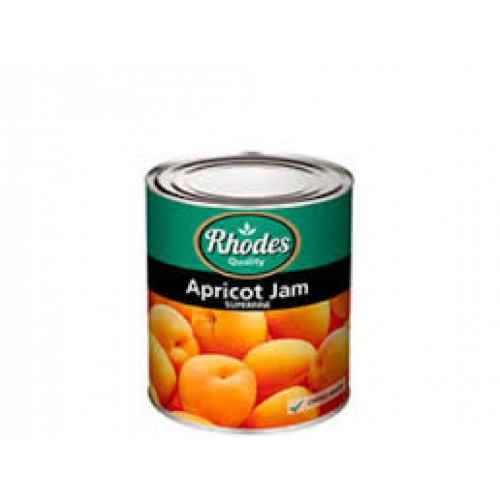 450G RHODES APRICOT JAM SMOOTH