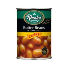 RHODES 12X400G BUTTER BEANS CURRY SAUCE