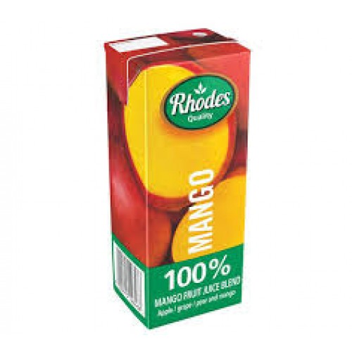 RHODES 6X200ML MANGO 100% FR/JUICE