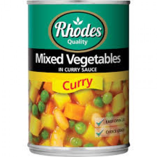 RHODES 12X400G MIXED VEG IN CURRY SAUCE