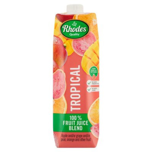 1L RHODES F/JUICE TROPICAL 40%
