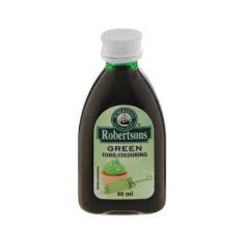 ROBERTSONS F/COLOUR 10X40ML GREEN