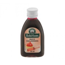 ROBERTSONS F/COLOUR 10X40ML RED