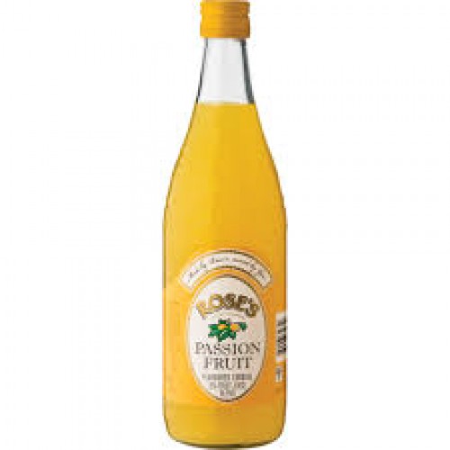 750ML ROSES PASSION FRUIT CORDIAL