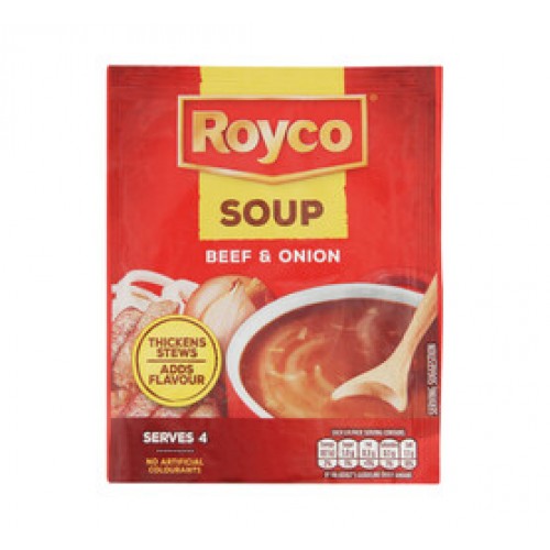 50G ROYCO SOUP BEEF & ONION