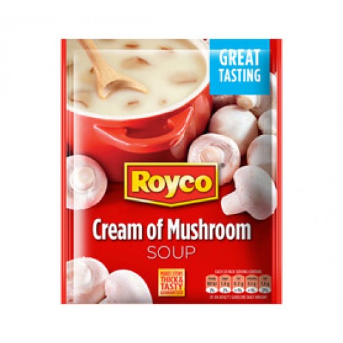 50G ROYCO SOUP CREAM OF MUSHROOM