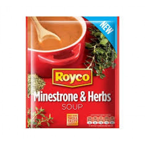 50G ROYCO SOUP MINESTRONE & HERBS