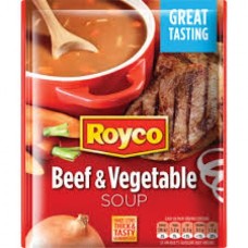 50G ROYCO SOUP BEEF & VEGETABLE