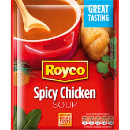 ROYCO SOUP 10X50G SPICY CHICKEN