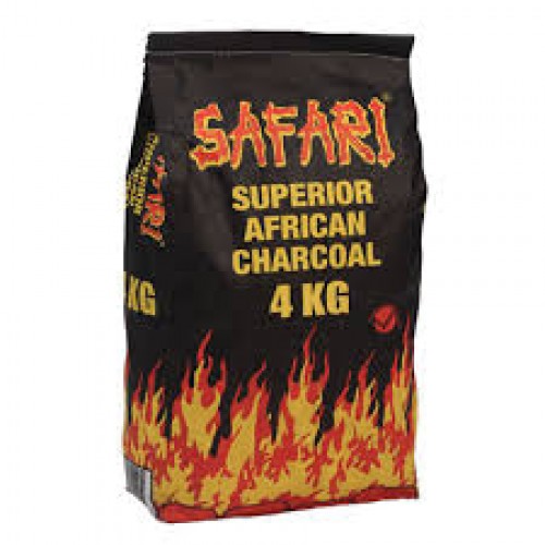 SAFARI 4KG SUPERIOR AFRICAN CHARCOAL