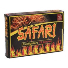 SAFARI FIRELIGHTERS 12PCS