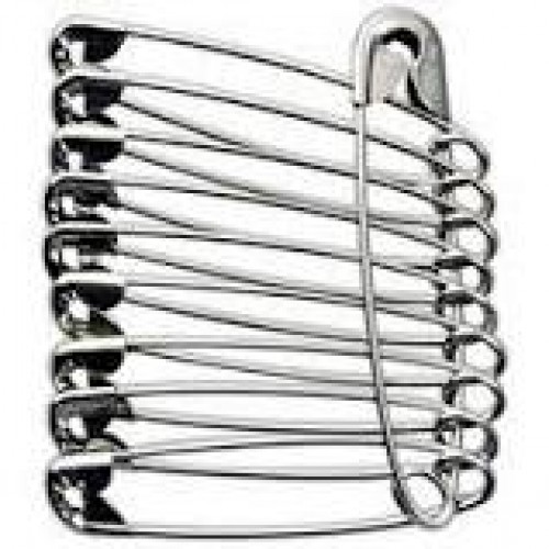 SEWING SET SAFETY PINS ASSORTED 96'