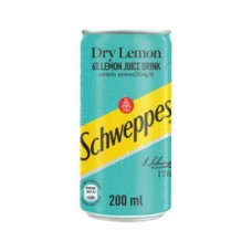 SCHWEPPES 4X6X300ML CAN DRY LEMON