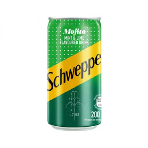 SCHWEPPES 6X330ML CAN MOJITO LEMON&M