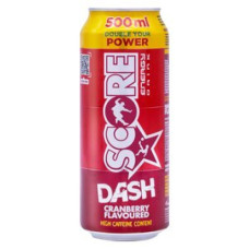 500ML SCORE ENERGY CRANBERRY DASH E/DR