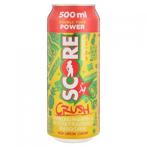 500ML SCORE ENERGY CRUSH PINEAPPLE&C