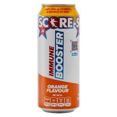 SCORE 24X500ML IMM BOOSTER ORANGE