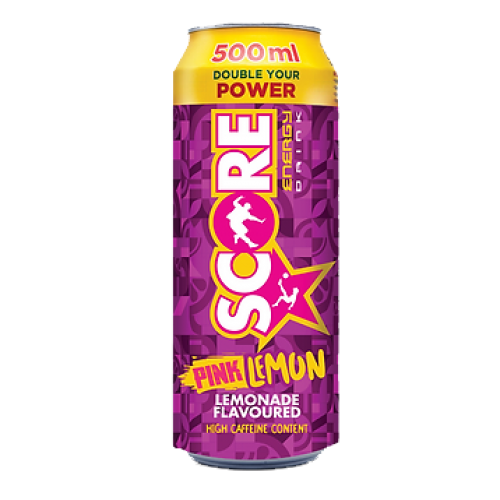 SCORE 6X500ML PINK LEMON