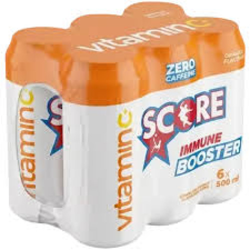 SCORE 6X500ML IMM BOOSTER VIT C