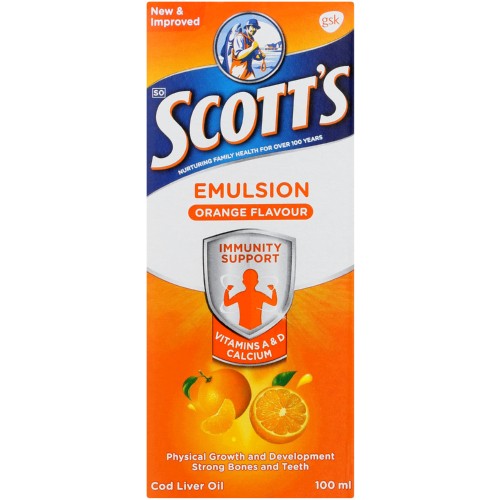 100ML SCOTTS EMULSION ORANGE