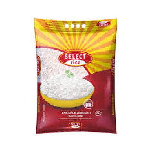 5KG SELECT RICE MEDIUM GRAIN PARBOILED
