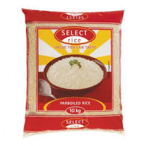 SELECT RICE 10KG MEDIUM GRAIN PARBOILED
