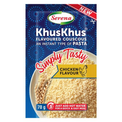 SERENA 12X70G KHUS KHUS CHICKEN FLAV