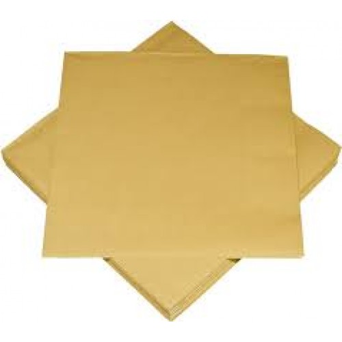 SERVIETTE 3PLY 50'S GOLD