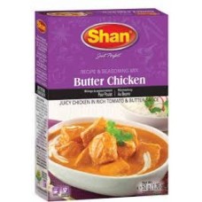 SHAN 6X50G BUTTER CHICKEN REC&SEASON