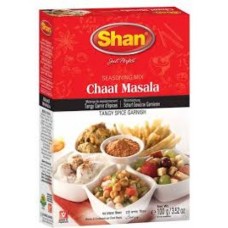 SHAN 6X100G CHAAT MASALA REC&SEASON/