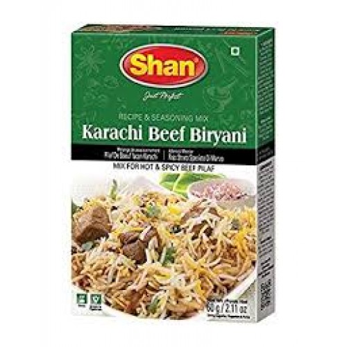 60G SHAN SPICE KARACHI BEEF BIRYANI