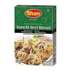 SHAN 6X60G KARACHI BEEF BIRYANI R&S/